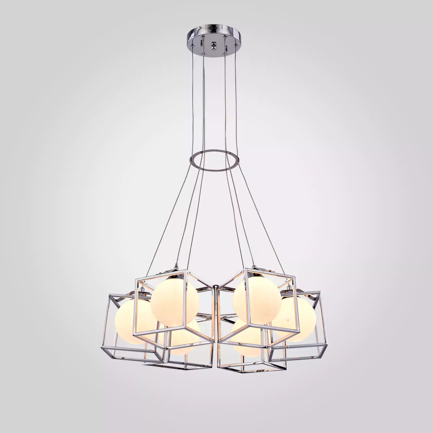 Hoop cluster Chandelier
